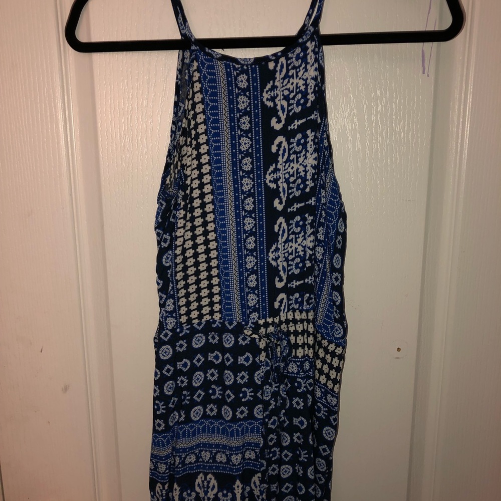 Blue Tribal Print Romper from Hawaiian Boutique!